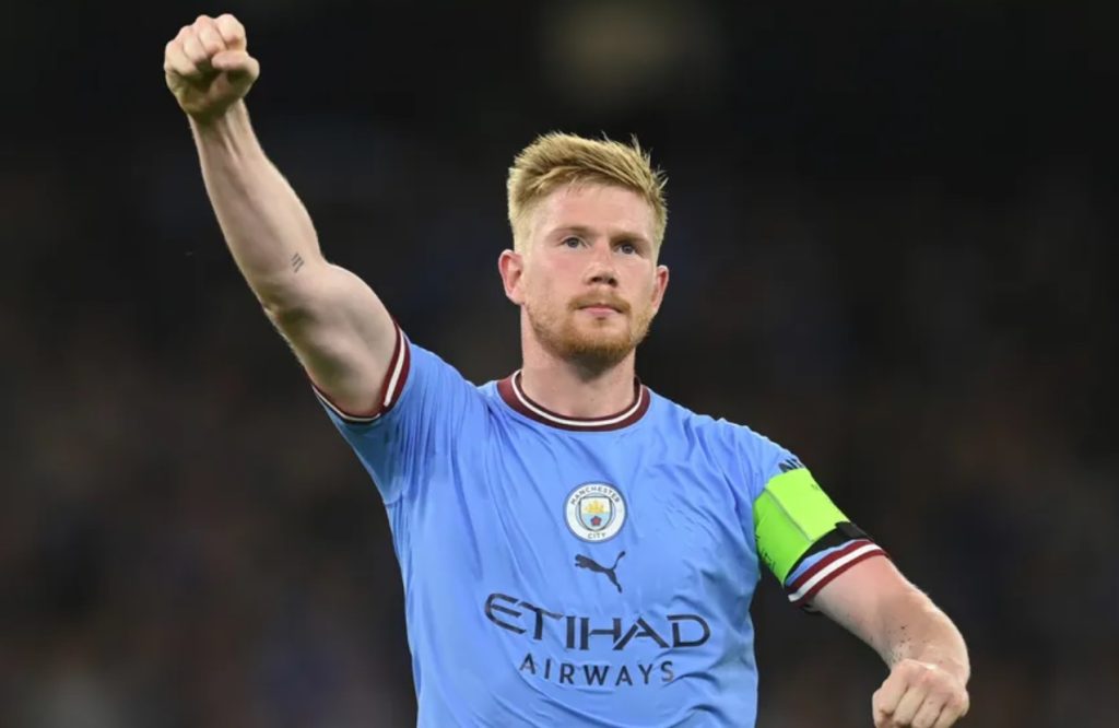 De Bruyne là hình tượng hàng đầu cho tiền vệ hàng đầu thế giới