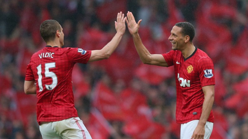 Ferdinand và Vidic đã tạo nên cặp đôi đá tảng ấn tượng cho MU Ferdinand và Vidic đã tạo nên cặp đôi đá tảng ấn tượng cho MU