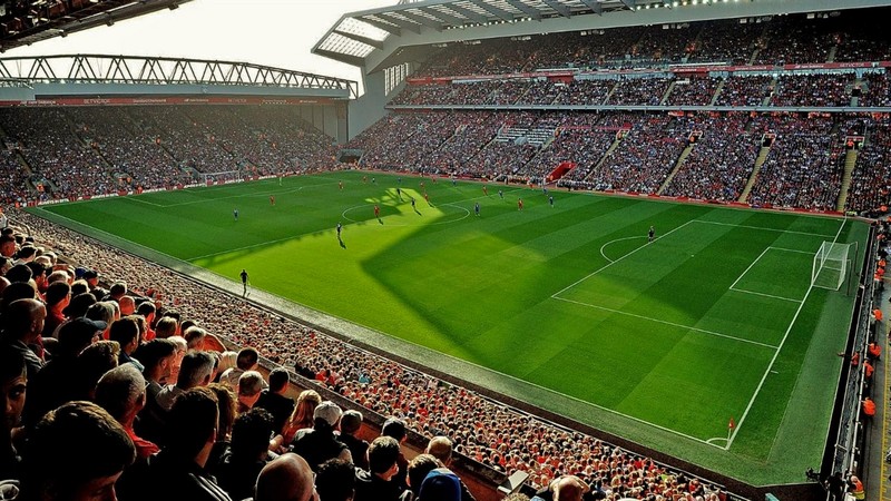 Sân vận động Anfield là một trong những sân bóng ấn tượng nhất hiện nay Sân vận động Anfield là một trong những sân bóng ấn tượng nhất hiện nay