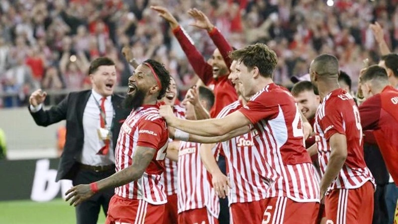 Câu lạc bộ Olympiakos là đại diện ấn tượng của Hy Lạp