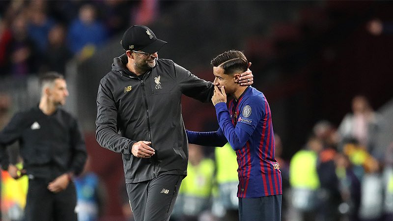 Giá như cầu thủ Philippe Coutinho ở cạnh Klopp Giá như cầu thủ Philippe Coutinho ở cạnh Klopp