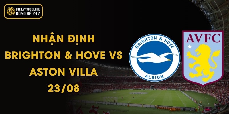 Nhận Định Brighton & Hove vs Aston Villa - 23/08 4 Nhận Định Brighton & Hove - Aston Villa - 23/08